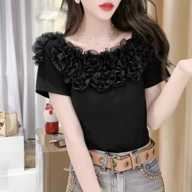 Áo sơ mi nữ trễ vai nhẹ nhàng quyến rũ QCNP4231