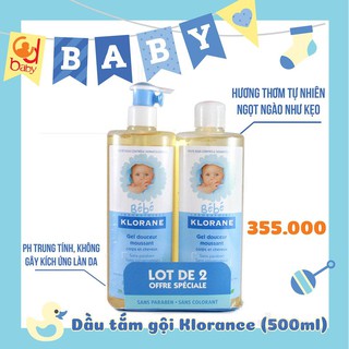 Dầu tắm gội klorance