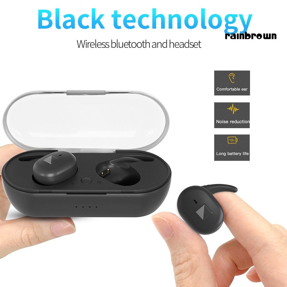 Tai Nghe Bluetooth Không Dây Âm Thanh Hifi Kiểu Dáng Thể Thao Cho Điện Thoại / Rej / Y90 Tws