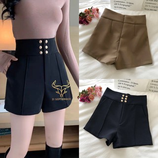 Quần short nữ lưng cao, quần đùi nữ 6 khuy chất tuyết mưa giá rẻ 31 September
