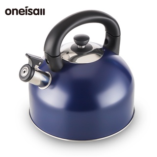 Ấm Đun Nước Bằng Thép Không Gỉ 304 Có Còi Và Tay Cầm 3.2L