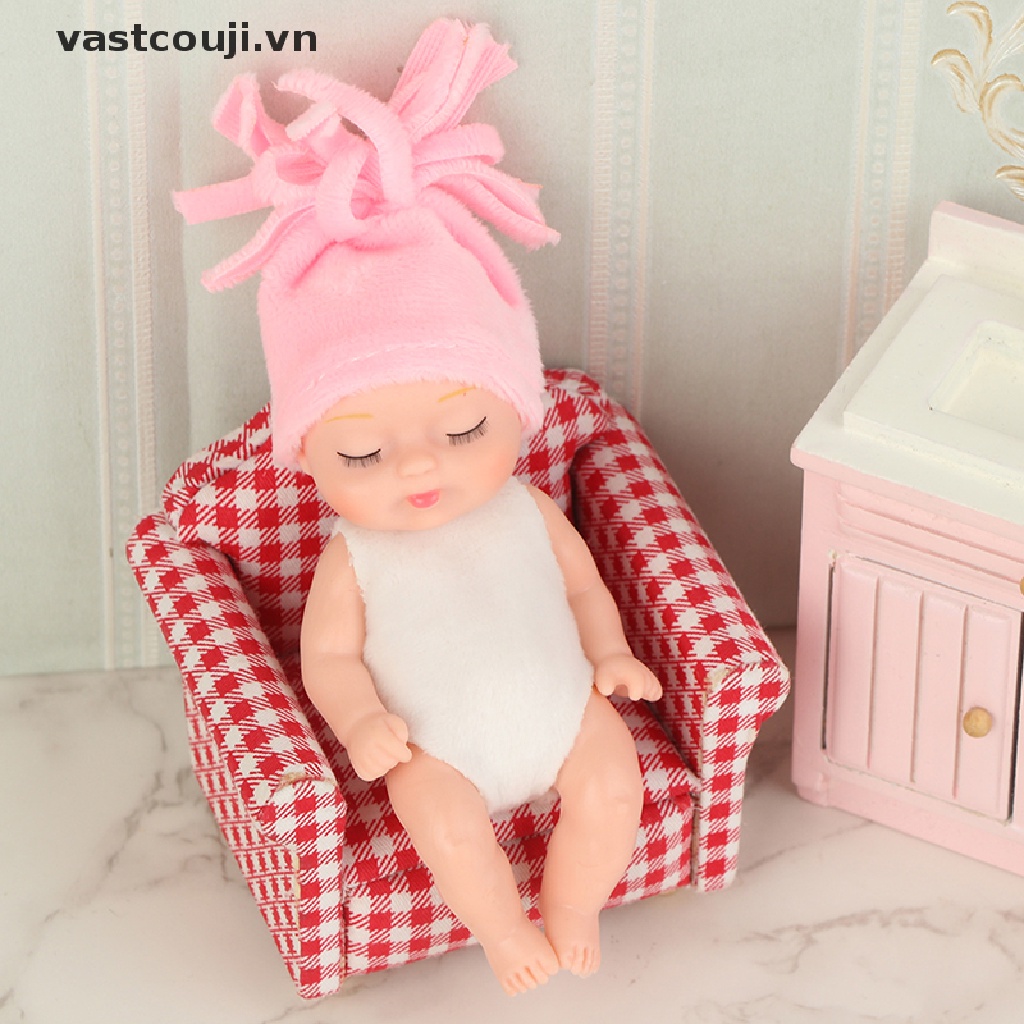 1 Búp Bê Em Bé Đang Ngủ Dễ Thương Dùng Làm Quà Tặng