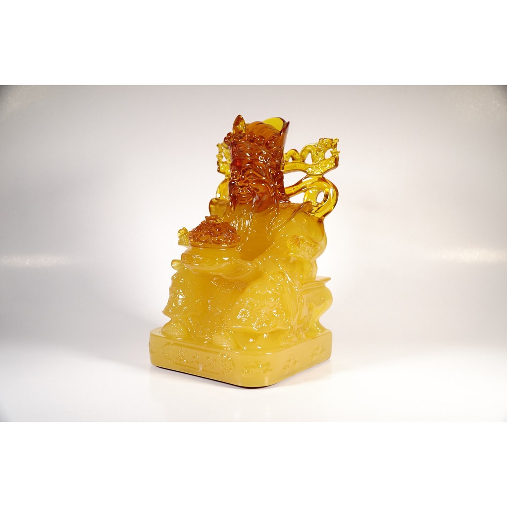 Tượng Thần Tiền lưu ly đúc poly vàng cao cấp rực rỡ lấp lánh - Nhiều cỡ | BigBuy360 - bigbuy360.vn