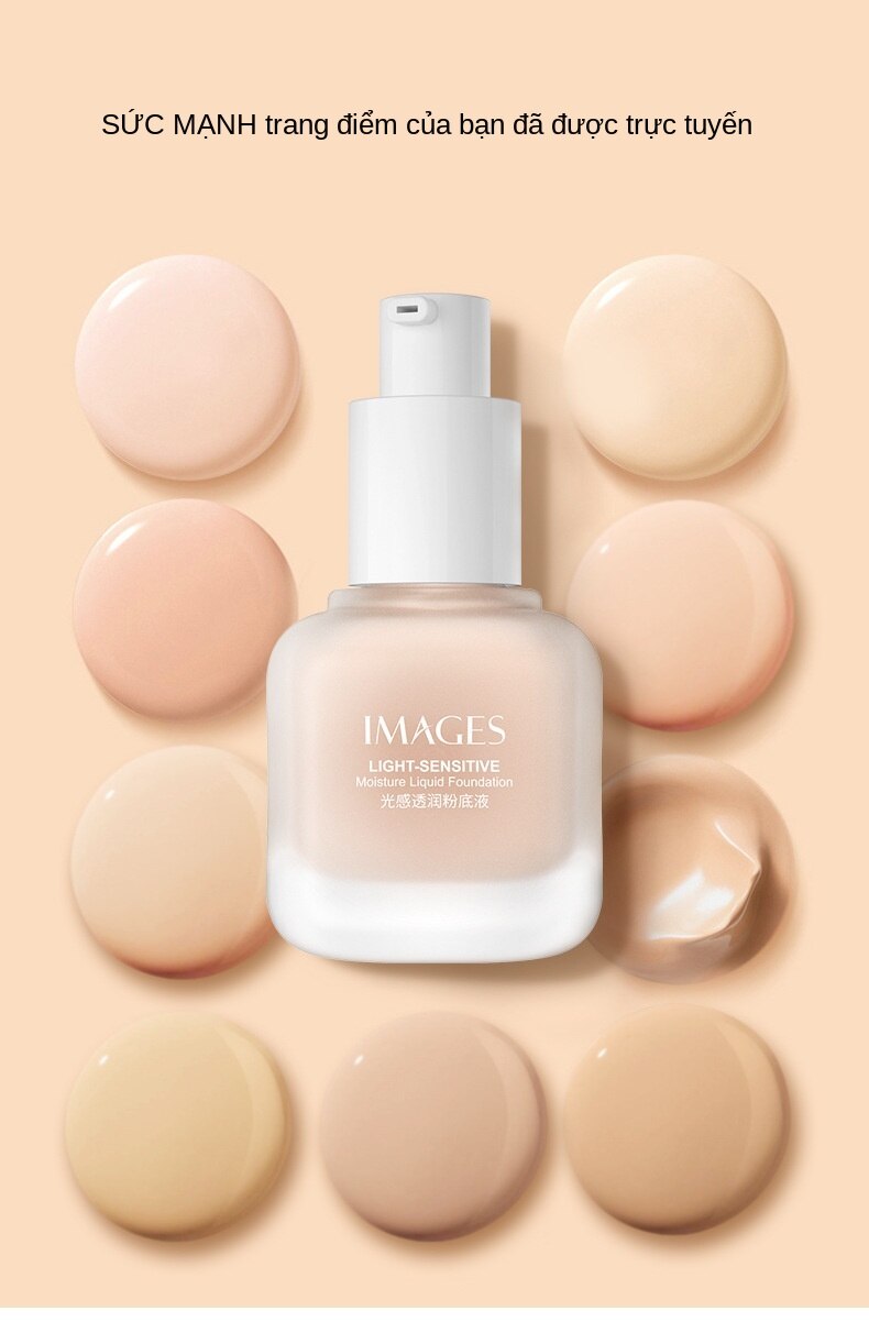 (Hàng Mới Về) Kem Nền Dạng Lỏng Images Che Khuyết Điểm Kiềm Dầu Chống Thấm Nước | BigBuy360 - bigbuy360.vn