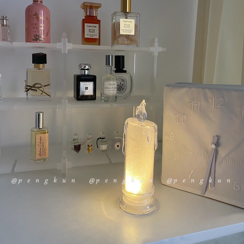 Đèn ngủ trang trí phòng ngủ hình cây nến độc đáo