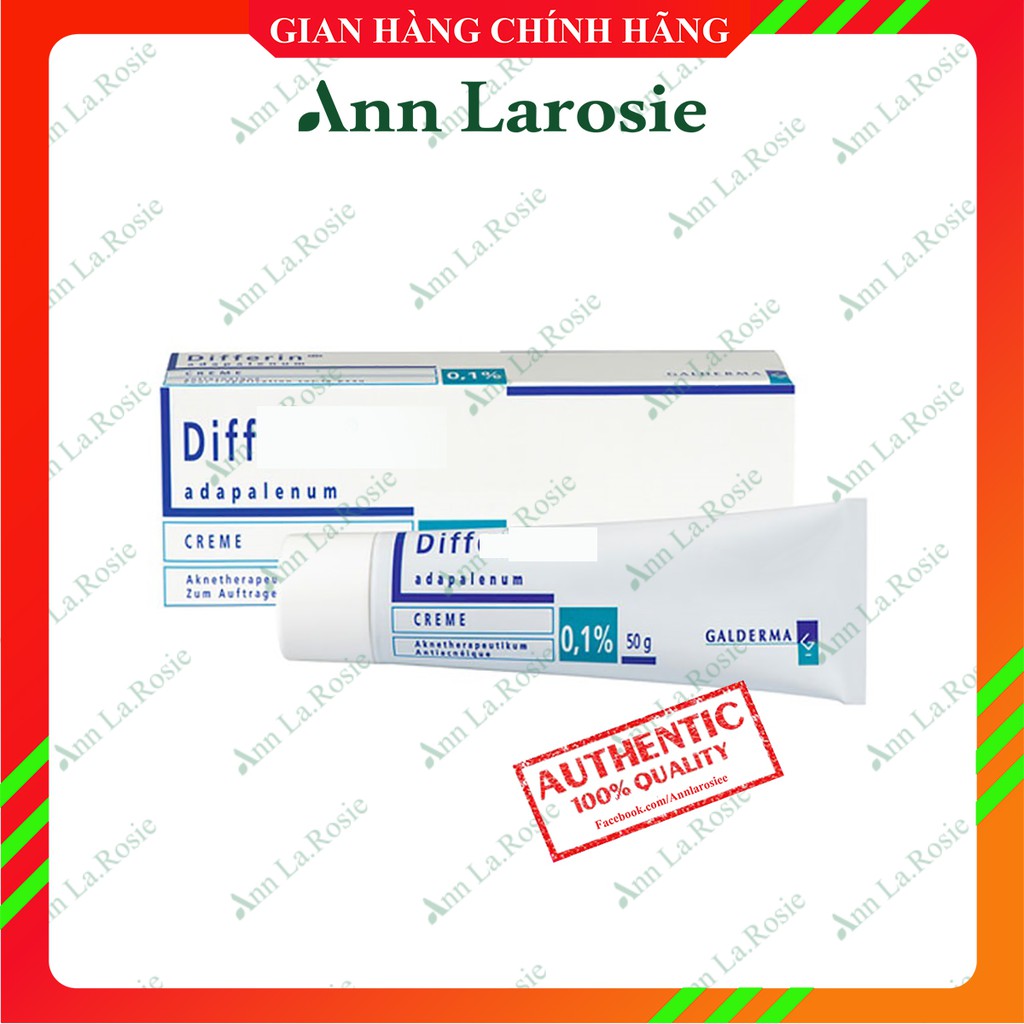 Kem Diff 0.1% Nội địa Pháp giảm mụ.n, trẻ hoá da ( đủ bill)