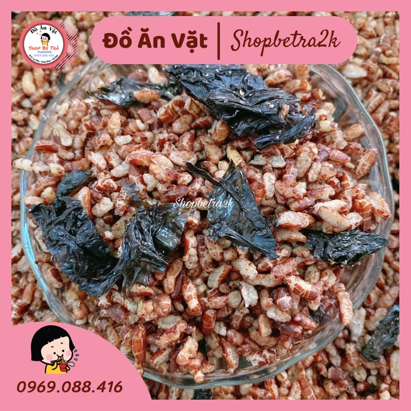 Gạo nứt sấy rong biển ăn liền |500gr|