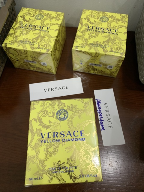 Nước hoa versace yellow diamond edt 90ml full seal