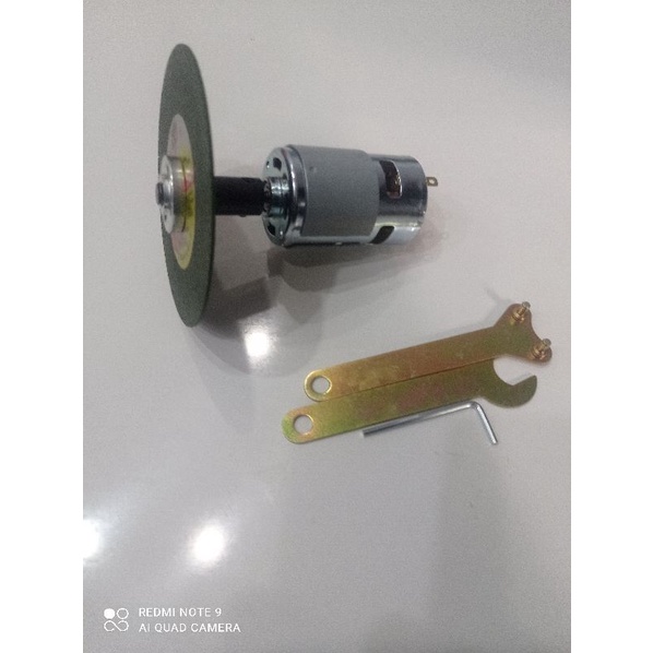Combo lắp máy cắt, máy mài dùng motor 775 12V