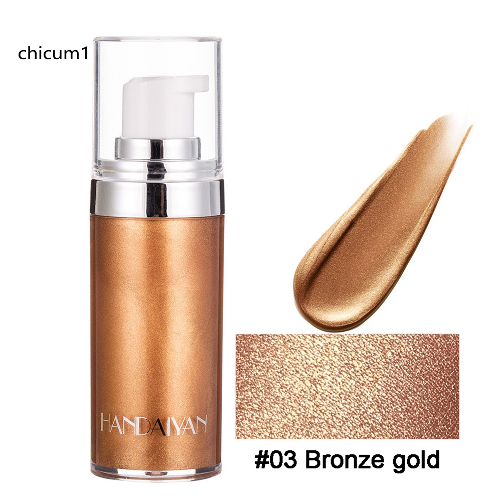 [Hàng mới về] Chai xịt bắt sáng toàn thân HANDAIYAN hiệu ứng nhũ dung tích 20ml