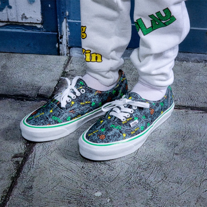 Giày Thể Thao Vans Vans Vault Màu Soda Phối Họa Tiết Nhiều Màu