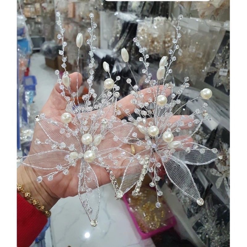 Cài tóc cô dâu mã TV123