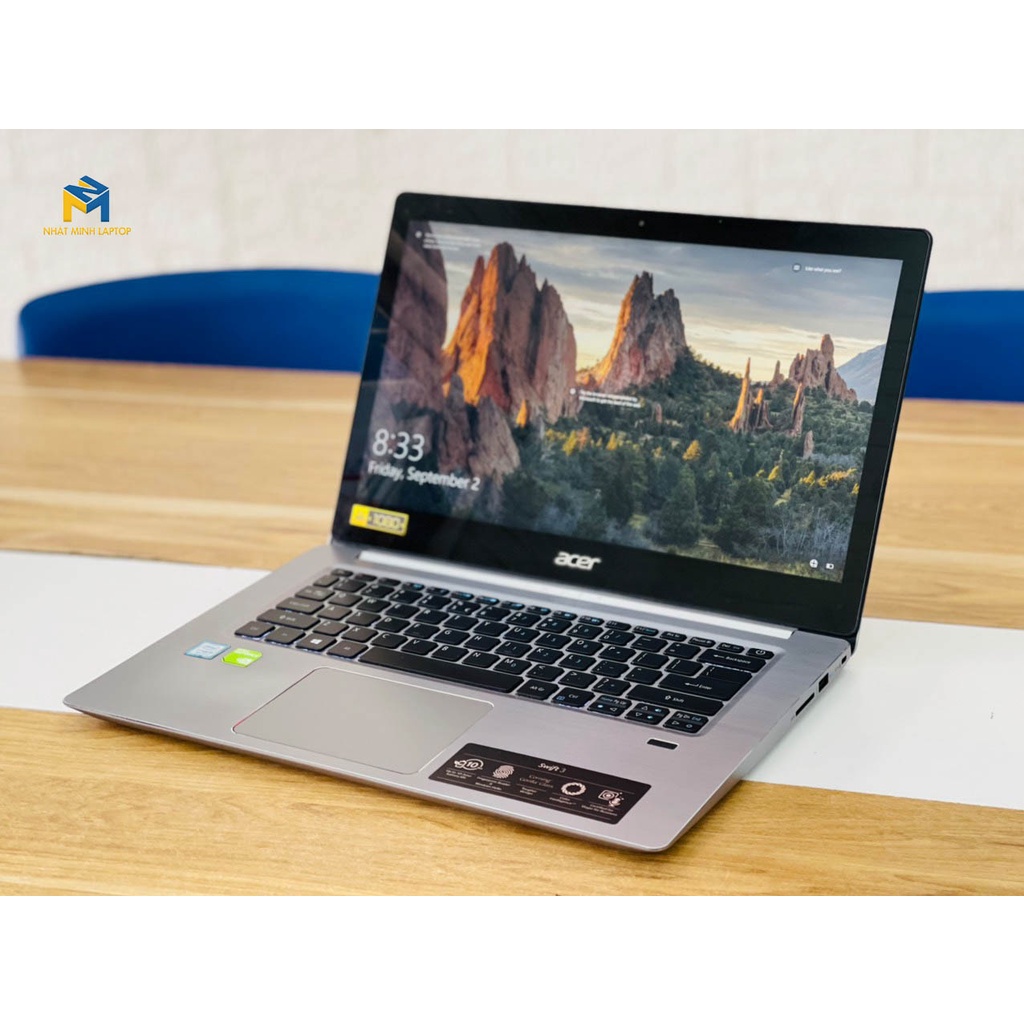 Laptop Acer Swift 3 SF314-52 | Core i5 8350U | Ram 8GB | SSD 256GB | 14" FHD cũ giá rẻ