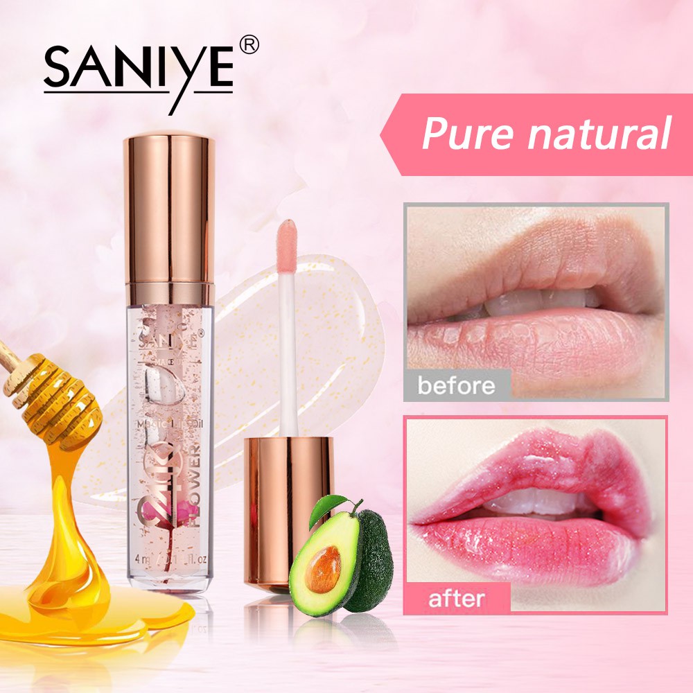 ( Mypham35 ) Son môi tinh chất vàng 24K dưỡng ẩm lâu trôi chăm sóc môi hiệu quả L1121 SANIYE 4ml | BigBuy360 - bigbuy360.vn