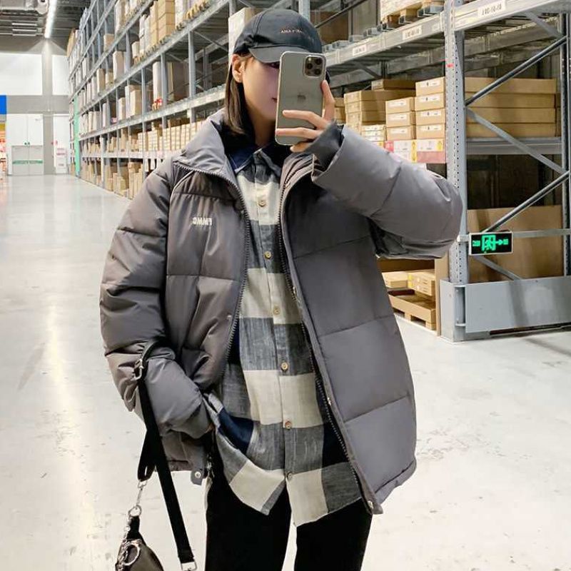 Áo khoác phao ngắn dày dặn cho mùa đông không lạnh