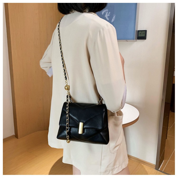 Túi xách nữ đeo chéo cao cấp khóa dọc _ MN49 | BigBuy360 - bigbuy360.vn