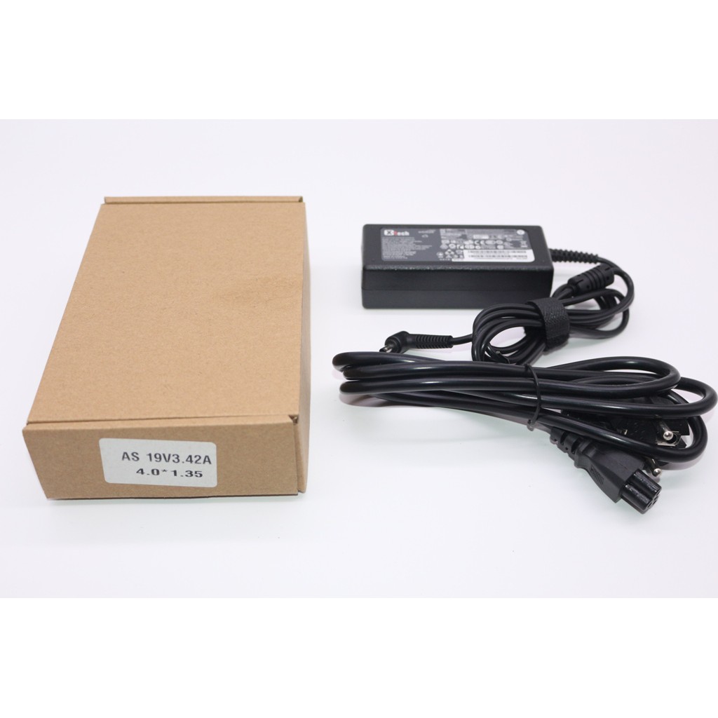 Sạc cho laptop ASUS 19V-3.42A đầu 4.0*1.35mm bảo hành 12 tháng