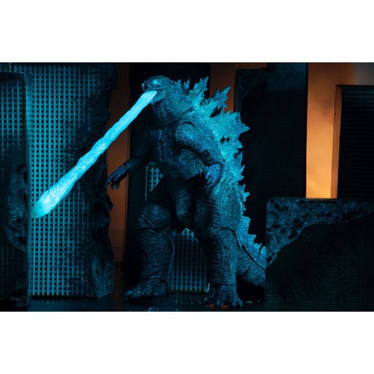 Mô hình NECA Godzilla 2019 SHM Ultraman - Figure Quái Vật Ver 2 King of the Monsters Lửa Xanh