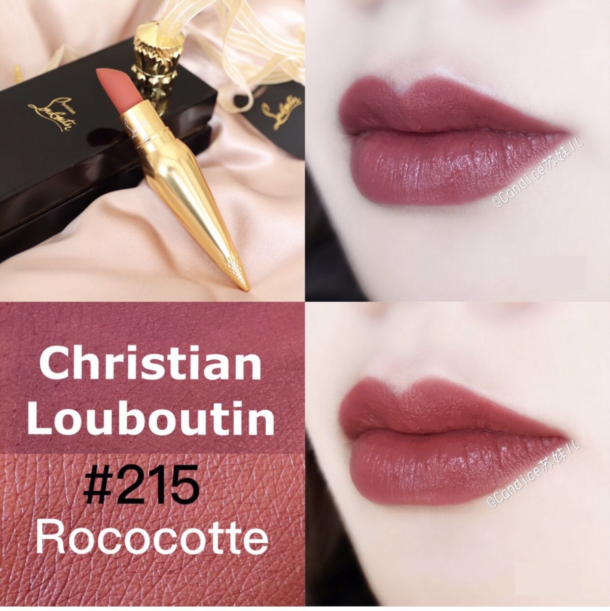 Son môi Christian Louboutin 1.5g thiết kế vỏ màu vàng/đen sang trọng | BigBuy360 - bigbuy360.vn