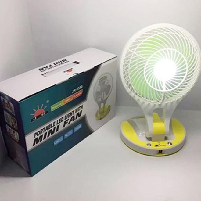 Quạt sạc tích điện Mini Fan JR 5580