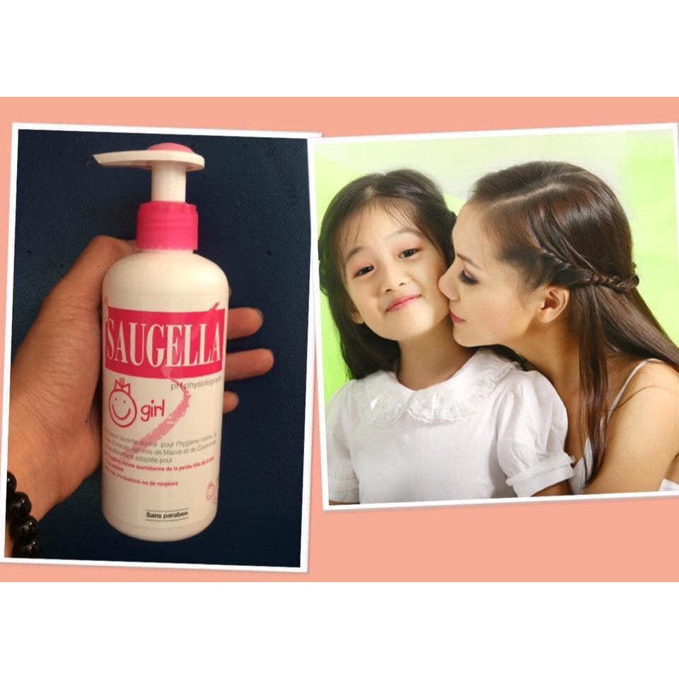 DUNG DỊCH VỆ SINH BÉ GÁI SAUGELLA PHÁP 200ML CHÍNH HÃNG - 5904