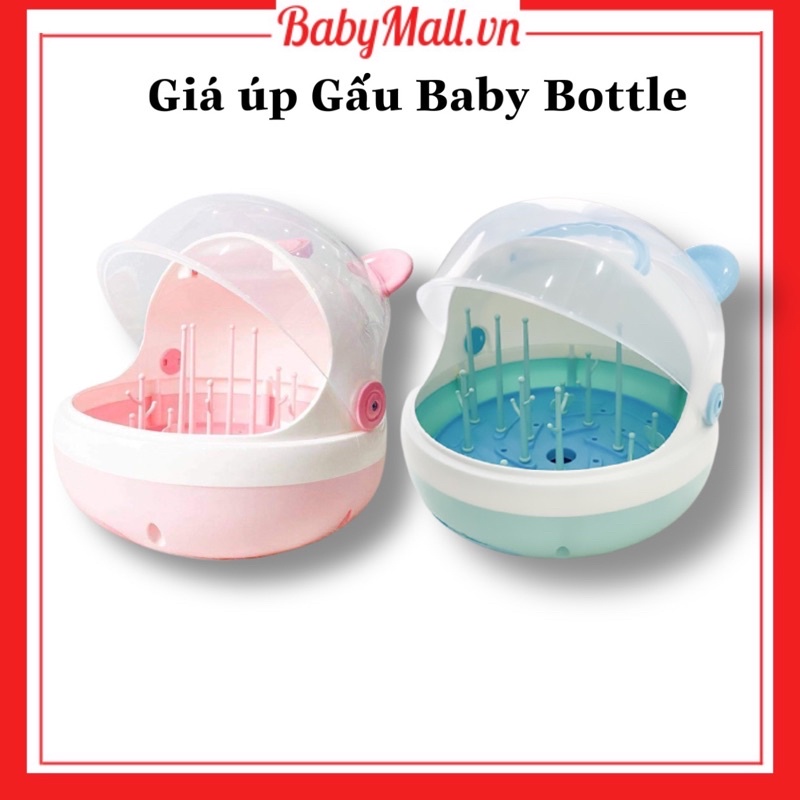 Giá úp bình Baby Bottle hình gấu