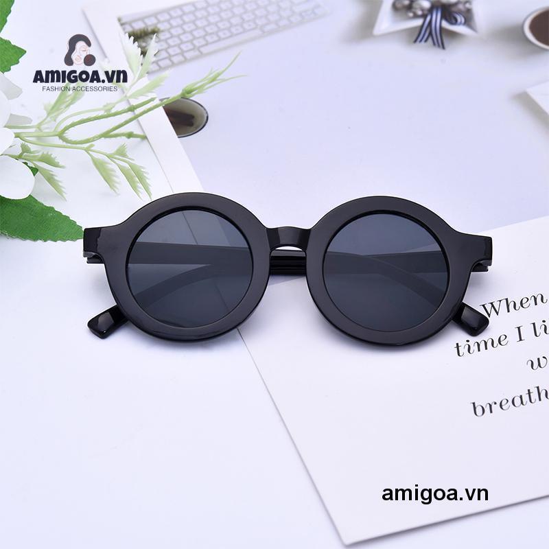 ✨✨Kính Râm Trẻ Em Tròn Mờ Thích Hợp Cho Bé 1-8 Tuổi