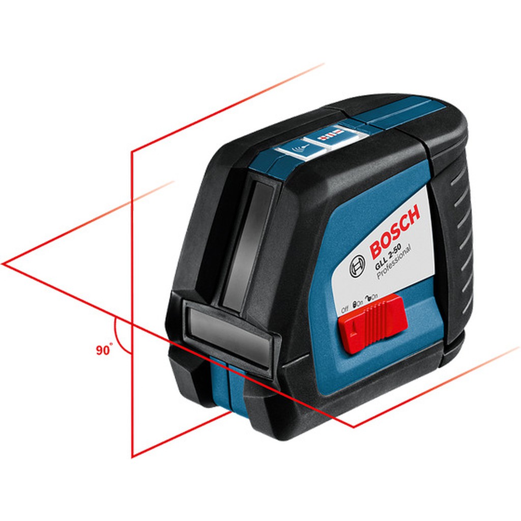 Máy cân mực laser Bosch GLL 2-50 chính hãng Malaysia