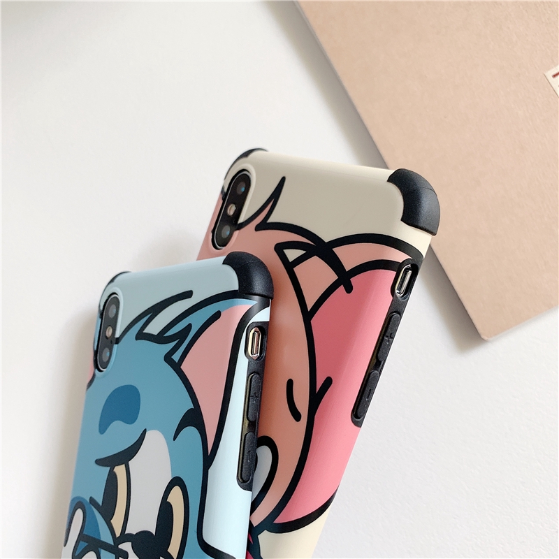 Ốp lưng iphone Tom Jerry IMD 5/5s/6/6plus/6s/6splus/7/7plus/8/8plus/x/xr/xs/11/12/pro/max/plus/promax - Awifi Case B4-3 | BigBuy360 - bigbuy360.vn
