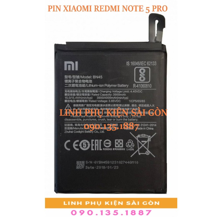 PIN XIAOMI REDMI NOTE 5 PRO