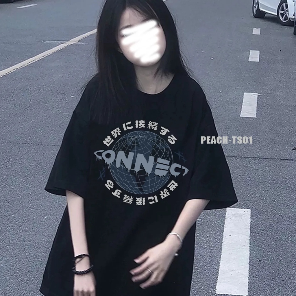 NRVP Áo Thun 100% Cotton Dáng Rộng Thời Trang Hàn Quốc Cho Nữ