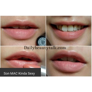 Son MAC mini - tách set màu Kinda sexy