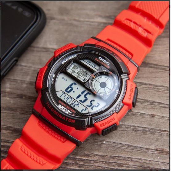 Đồng hồ nam thể thao Casio AE, AE-1000W, AE-1200WHD chính hãng Anh Khuê
