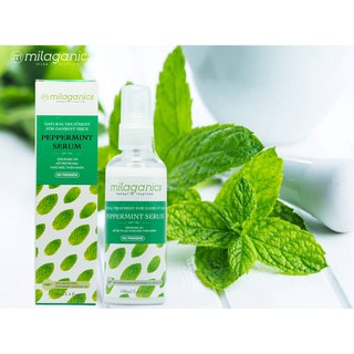 Serum bạc hà hỗ trợ trị gàu Milaganics 100ml