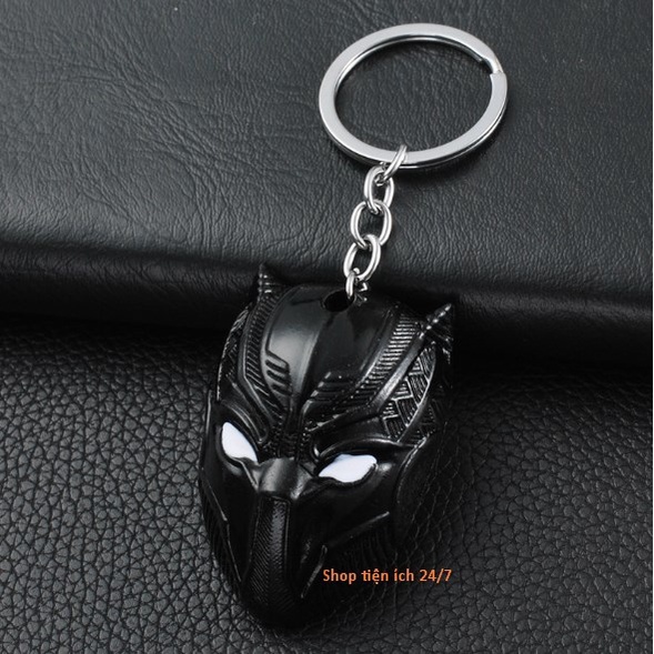 Móc khóa mặt nạ báo đen - móc chìa khóa siêu anh hùng Avengers