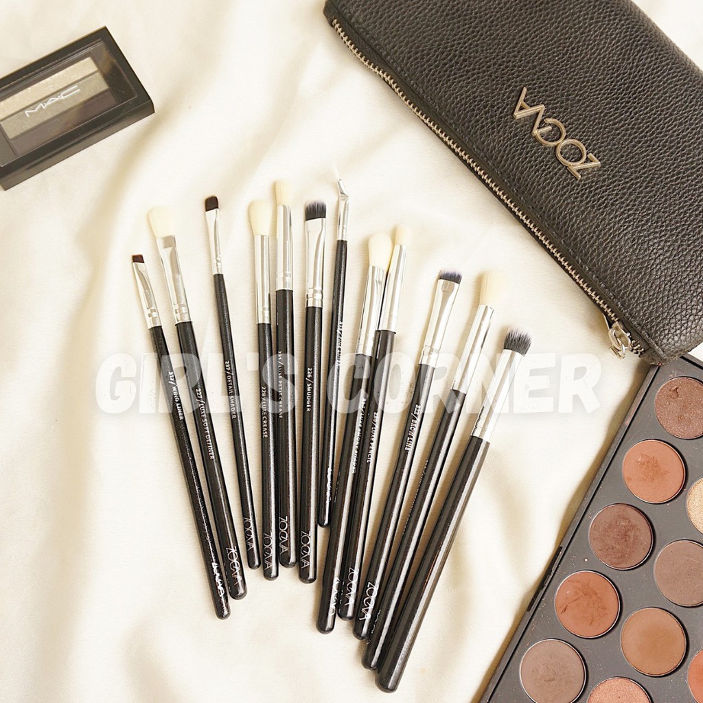 Bộ cọ mắt Zoeva Eye Complete Black (Đen)