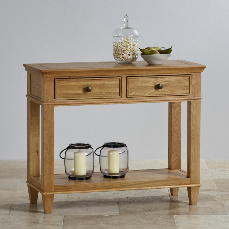 Bàn console Classic gỗ sồi IBIE