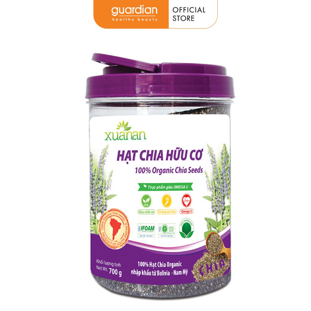 Hạt chia hữu cơ xuanan giàu OMEGA 33