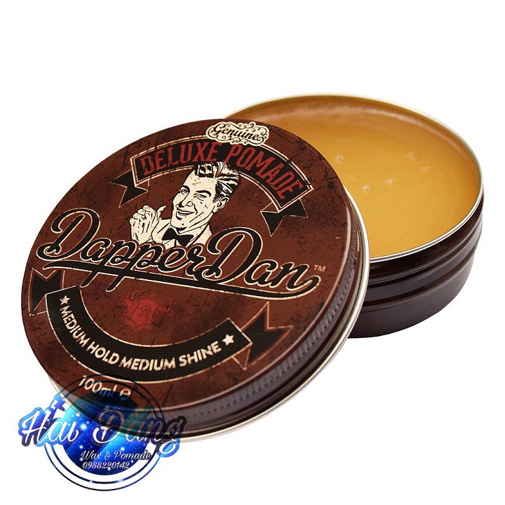 [ CHÍNH HÃNG UK ] Sáp vuốt tóc Dapper Dan Deluxe Pomade 100g