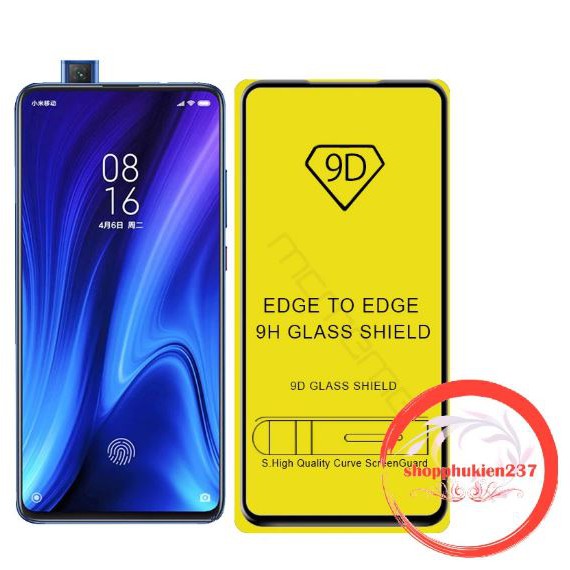 Kính Cường lực Xiaomi Redmi K20/ K20 Pro Full màn hình 9D SIÊU BỀN