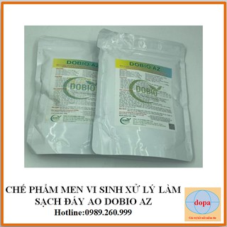 DOBIO AZ GÓI 500GR DOPA Men vi sinh xử lý đáy siêu đậm đặc cao cấp DOPA.COM.VN