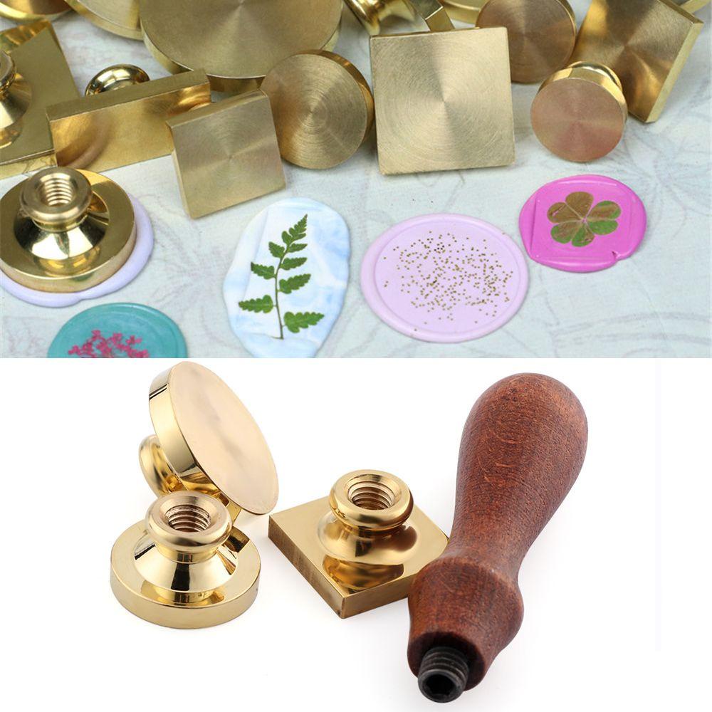 LONTIME Con Dấu Đóng Sáp Niêm Phong Thiệp Cưới / Giáng Sinh Bằng Đồng Phong Cách Retro