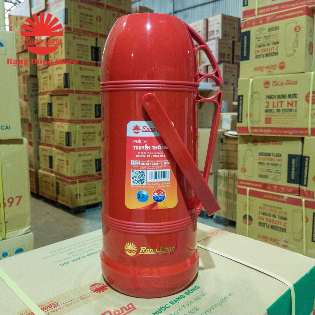 Phích đựng nước nóng 3.2 lít và 2 lít Rạng Đông Model: RD 3245 N1.E - RD 2035 N10.E