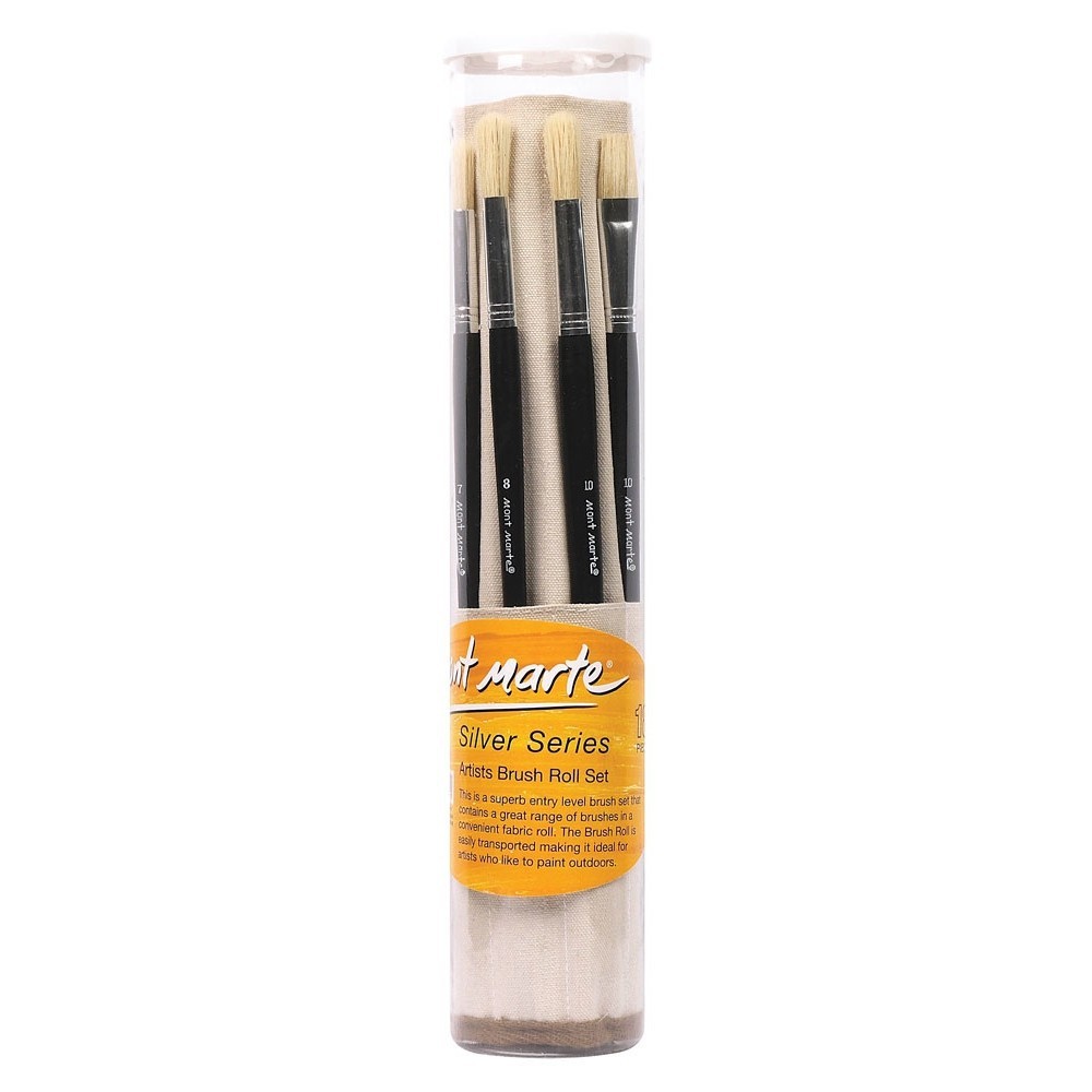 Bộ 18 Cây Cọ Vẽ Đựng Trong Túi Vải Cao Cấp BMSS0001 - COLORMATE