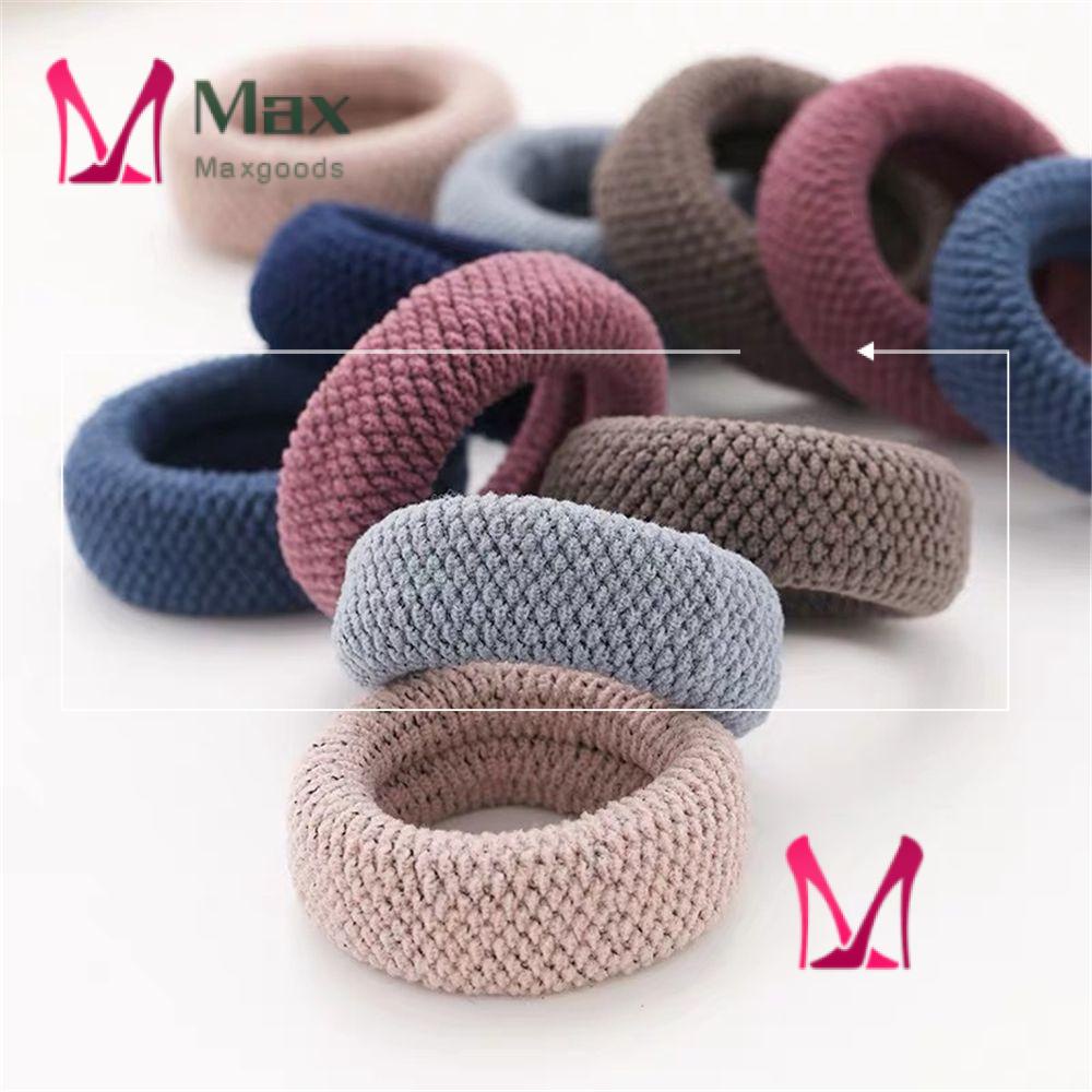 Dây Buộc Tóc Cao Su Co Giãn Nhiều Màu Thời Trang Cho Nữ