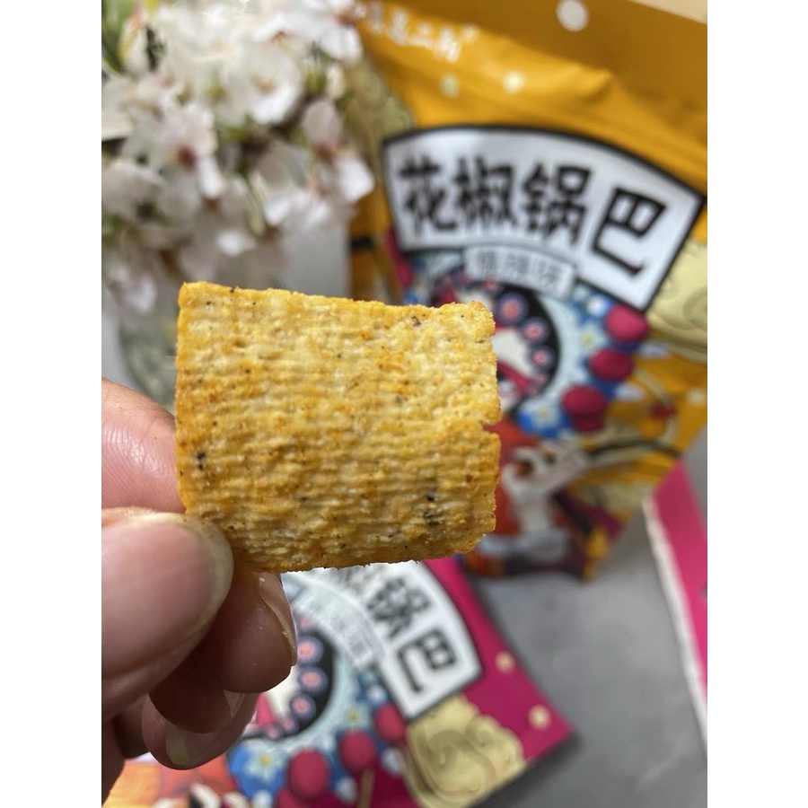 Bim bim khoai tây chiên - Snack khoai tây cay giòn gói 108g