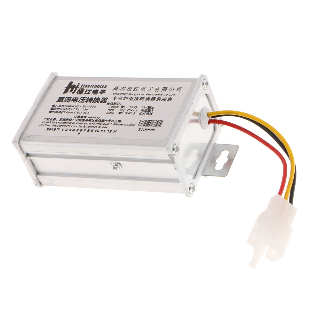 Thiết Bị Hạ Áp Nguồn Điện Từ 24-60V Xuống 12V 10A 120W Cho Đèn LED Xe Hơi