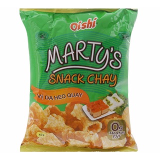 Snack Oishi Chay vị Heo Quay (42gr)