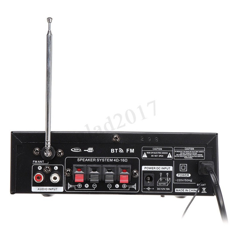 [Mã ELHACE giảm 4% đơn 300K] Ampli Karaoke Mini Bluetooth BT-298A