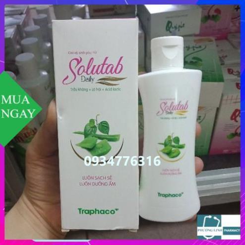 DUNG DỊCH VỆ SINH PHỤ NỮ SOLUTAB